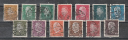 1926 - REICH   Mi No 410/422 - Used Stamps