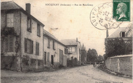 Carte POSTALE Ancienne De  ROCQUIGNY - Rue De Mainbressy - Sonstige & Ohne Zuordnung