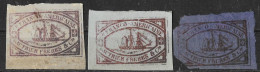 571 - GAUTHIER FRENCH-AMERICAN SHIPPING CO. - 1859 - ASSUMED FORGERIES FAUX FALSCHEN - Autres & Non Classés