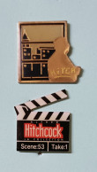 Pin's Cinema 2 Pin's HITCHCOCK - Cine