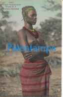 229523 AFRICA COSTUMES NATIVE WOMAN SEMI NUDE MALINKE POSTAL POSTCARD - Non Classés