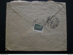 RUSSIA RUSSIE РОССИЯ STAMPS COVER 1925 RUSSIE TO ITALY RRR RIF.TAGG. (74) - Briefe U. Dokumente