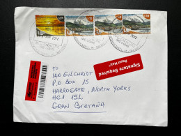 ENVELOPPE ARGENTINE 2012 BUENOS AIRES POUR HARROGATE GB - Cartas & Documentos