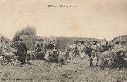 SOUDAN - Caravane Au Repos - Sudan