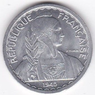 Indochine Française. 20 Cent 1945 C - Castelsarrasin. Aluminium, Lec# 253, En SUP/AU - Frans-Indochina