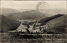 CPA Ruthin Nach Llangollen Wales, Blick Vom Horseshoe Pass - Other & Unclassified