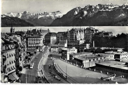 VD LAUSANNE GRAND PONT ET LES ALPES - Editions JAEGER Genève No 7429 - Circulé Le 28.09.1953 - Lausanne