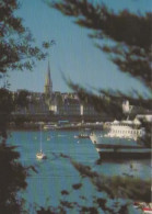 SAINT MALO, LES IMMEUBLES DE LA COMPAGNIE DES INDES, LE CAR FERRY COULEUR  REF 16616 - Saint Malo