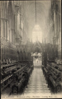 CPA City Of Westminster London England, Westminster Abbey, Chor - Otros & Sin Clasificación