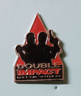 Pin's Cinema Double Impact Delta Video Jean-Claude Van Damme - Filmmanie