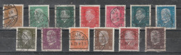 1926 - REICH   Mi No 410/422 - Gebruikt