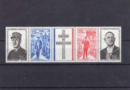 Réunion 403 A - Bande 4 Timbres XX Anniversaire Mort Du Général De Gaulle - Unused Stamps
