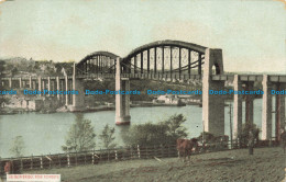 R635327 Saltash Bridge Near Plymouth. Woolstone Bros. The Milton Chromolette Ser - Mundo