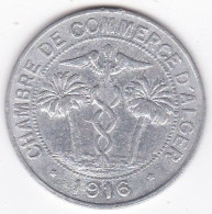 Chambre De Commerce D’Alger , 10 Centimes 1916 , En Aluminium, Lec# 135 - Algerije