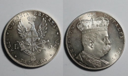 RIPRODUZIONE !!! ERITREA  TALLERO 5 LIRE 1891 !!! - Monedas/ De Necesidad