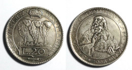 RIPRODUZIONE !!! SAN MARINO 20 LIRE 1938 !!! - Monedas/ De Necesidad