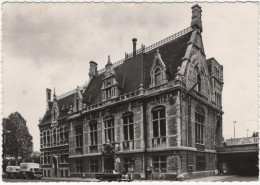 Berchem - Statie - & Old Cars, Railway Station - Autres & Non Classés