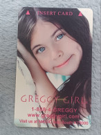 HOTEL KEYS - 2675 - USA - GREGGY GIRL LAS VEGAS - Hotelsleutels (kaarten)