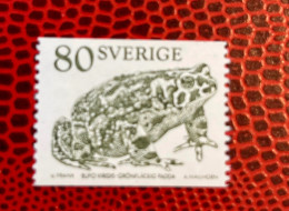 SUEDE 1979 1v Neuf MNH ** YT 1059  Reptil Reptile  Rettile Schlange SWEDEN - Kikkers