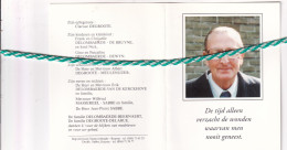 Cesar Delombaerde-Degroote, Kortrijk 1919, 1994. Foto - Obituary Notices