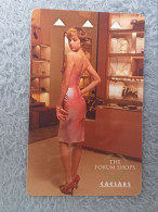 HOTEL KEYS - 2676 - USA - CAESARS - WOMAN - Hotel Keycards