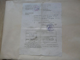 VIEUX PAPIERS - PERMISSION DE 3 JOURS : 7e SUBDIVISION AERIENNE 1945 - Documentos Históricos