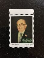 Lebanon 2018 Prime Minister Rachid El Solh Beirut Saida MNH Stamp - Libanon