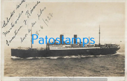 229546 SHIP BARCO SIERRA CORDOBA POSTAL POSTCARD - Other & Unclassified