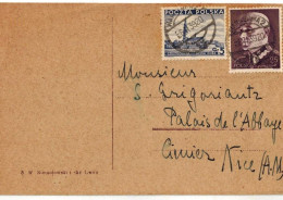 Cp De VARSOVIE Pour La France, 1939. - Storia Postale