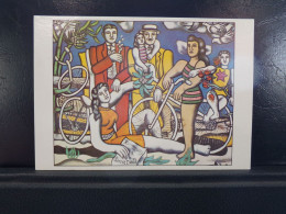 1110 THEME . LOT DE 3 CARTES . LEGER . LAURENCIN . CHAGALL 1110 . A VOIR - Peintures & Tableaux