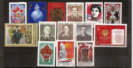 RUSSIA USSR 1977●collection Of Single Stamps MNH - Neufs