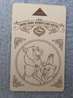 HOTEL KEYS - 2681 - HONG KONG DISNEYLAND HOTEL - Cartes D'hotel