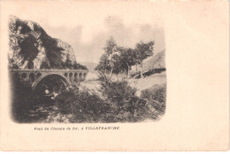 FR66 VILLEFRANCHE DE CONFLENT - Précurseur - Pont De Chemin De Fer - Belle - Sonstige & Ohne Zuordnung