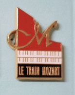 Pin's Le Train Mozart Decat Paris Piano - Musica