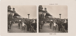 Warszawa , Wyscigi Photo 1906 Dim 18 Cm X 9 Cm - Poland