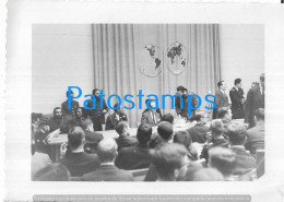 229550 CUBA DEMOSTRATION FOR FULENGO BATISTA 7 APRIL 1957 PHOTO NO POSTAL POSTCARD - Other & Unclassified