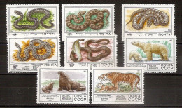 RUSSIA USSR 1977●Mi 4678-85 Fauna MNH - Unused Stamps