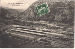 FR66 VILLEFRANCHE DE CONFLENT - Couderc - Rive Gauche - La Gare- Train Jaune Wagons - Belle - Autres & Non Classés