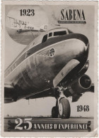 Sabena 25 Années D'Experience - & Airplane - 1946-....: Ere Moderne