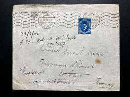 ENVELOPPE EGYPTE / LE CAIRE POUR ECUISSES FRANCE 1927 - Cartas & Documentos