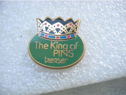 Pin's Berger, The King Of Pin's (le Roi Du Pin's) - Sonstige & Ohne Zuordnung