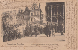 Bruxelles Nels Serie 1 No. 133 Souvenir De Bruxelles   Le Marché Aux Fleurs Sur La Grand'Place. - Plätze