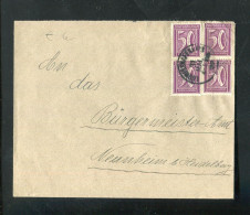 "DEUTSCHES REICH" 1922, Mi. 183 MeF Auf Brief Mit K1 "LUDWIGSHAFEN" (B2086) - Covers & Documents