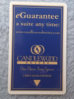 HOTEL KEYS - 2686 - USA - CANDLEWOOD SUITES - Cartas De Hotels