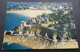 Dinard - Vue Aérienne - La Pointe De La Malouine Et La Grande Plage - Combier Imprimeur Mâcon (CIM) - Dinard