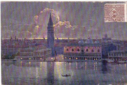 AB349 ITALIE- VENEZIA PANORAMA ILLUSTREE PAR GUERZONI - - Autres & Non Classés