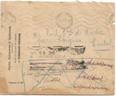 FRANCE ANNEE 1937 FRANCHISE POSTALE PTT SERVICE DU BUREAU DE CHEQUE 15 II 37 TB - Civil Frank Covers