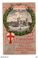 Milano 1907 - La Cartolina Ufficiale - Poststempel