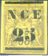 Pace E Commercio. 25 S. Su 35 C. (1881-1883). Linguellato. - Autres & Non Classés