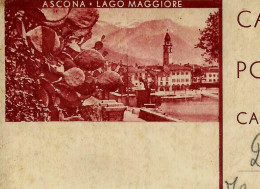 Carte Illustrée Obl. N° 126 - 003 ( ASCONA - LAGO MAGGIORE ) Obl. Baden - 11/08/1931 - Interi Postali